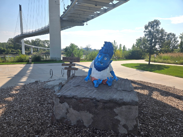 Bob Kerrey Pedestrian Bridge, Omaha